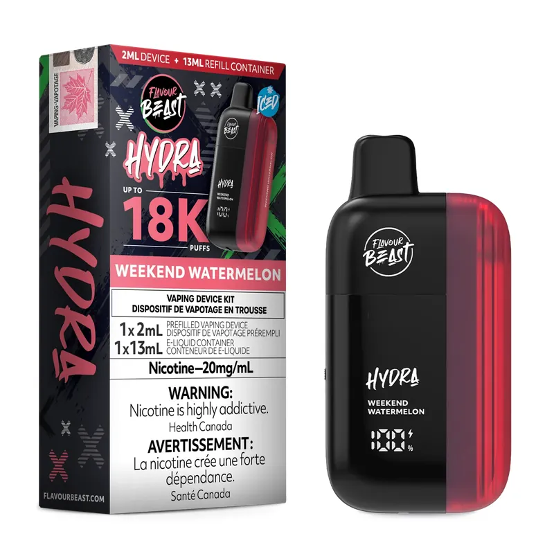 Flavour Beast Hydra 18K – Long-Lasting Disposable Vape