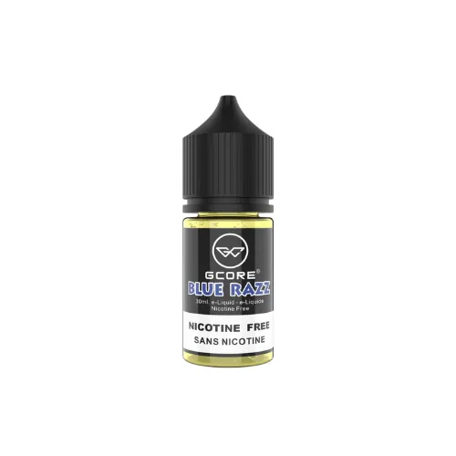 Gcore E-Juice Nicotine Free Blue Razz