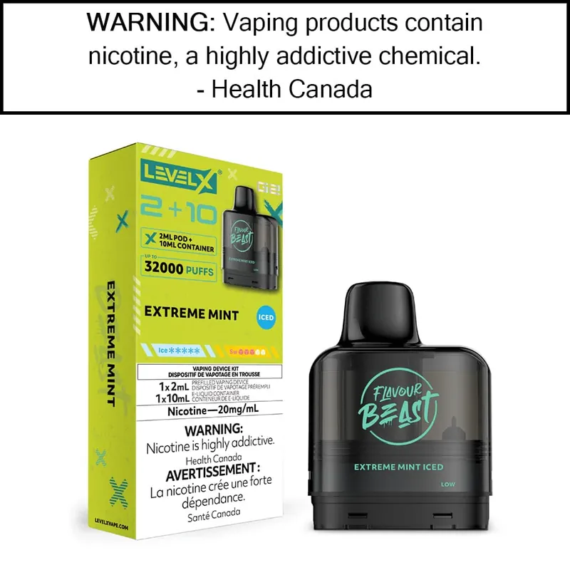 Level X G2 2+10mL Pods