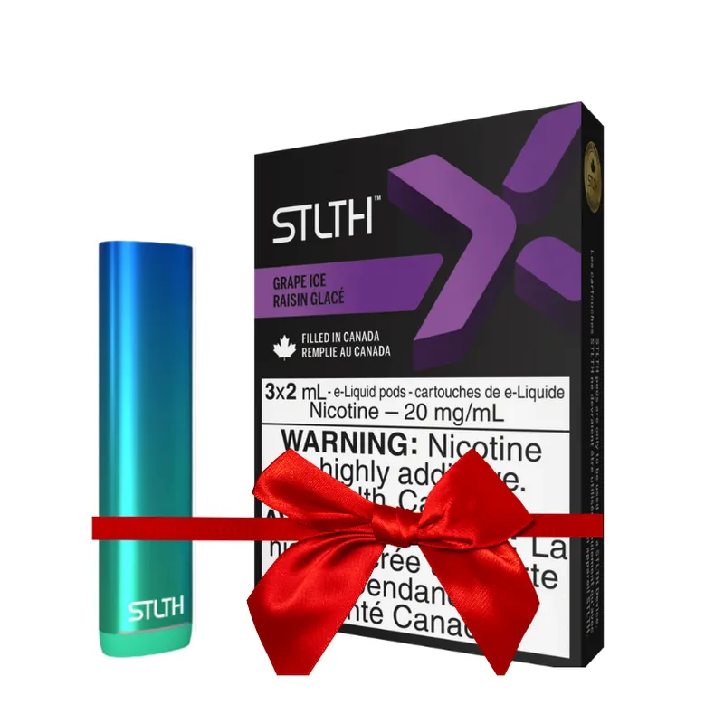 Stlth X Pod 3Pk + Stlth Pro Device